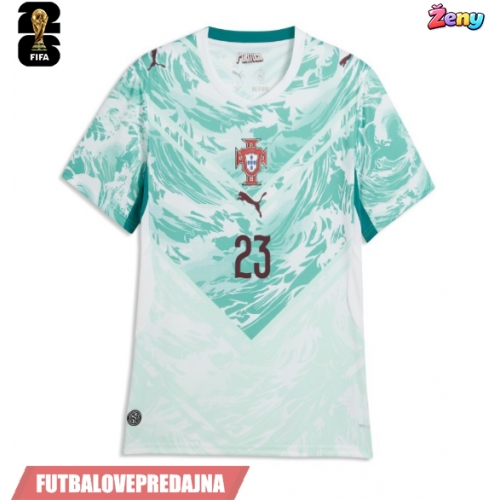 Lacne Ženy Futbalové dres Portugalsko Vitinha #23 MS 2026 Krátky Rukáv - Preč